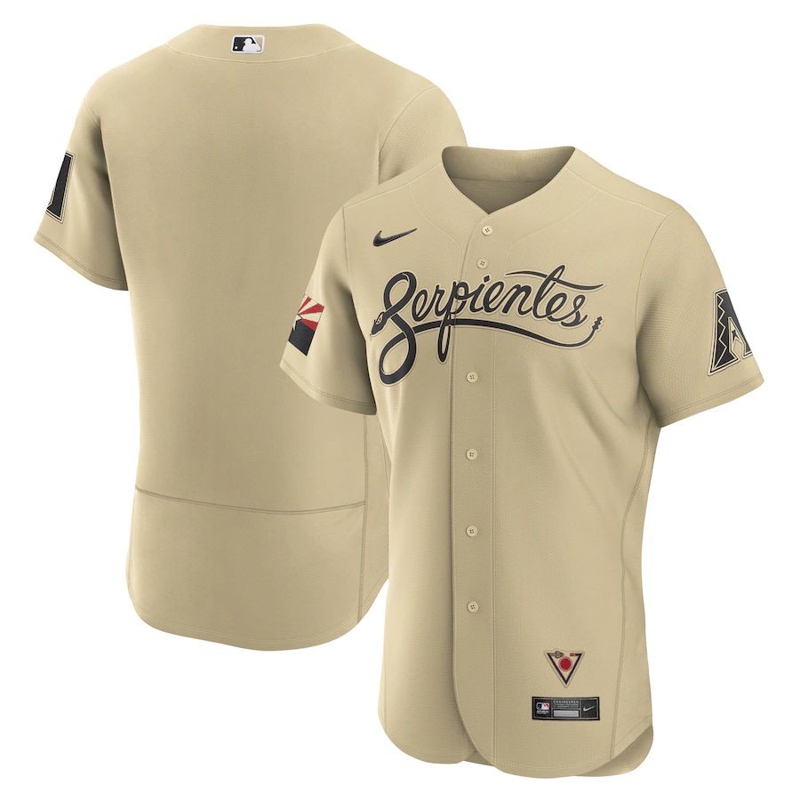 Men’s Arizona Diamondbacks Gold City Connect Authentic Jersey