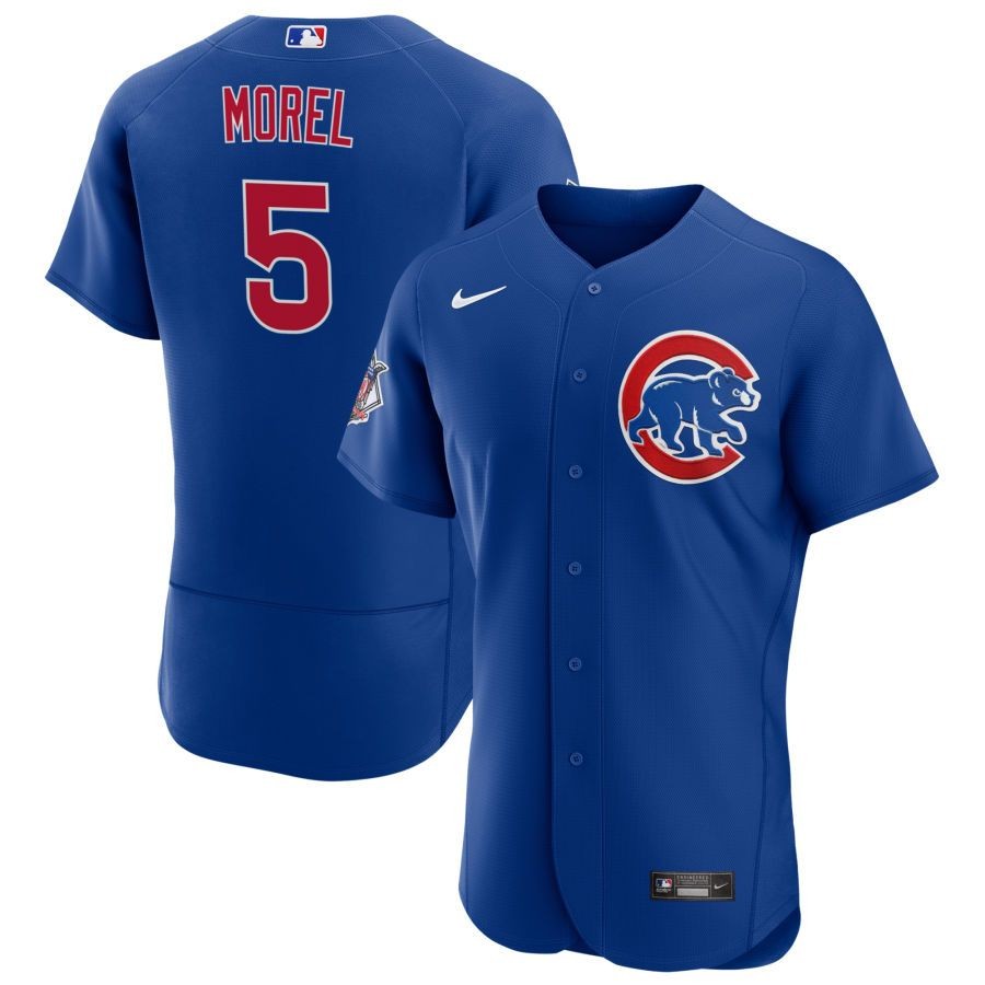Men’s Chicago Cubs Christopher Morel Royal Alternate Authentic Jersey