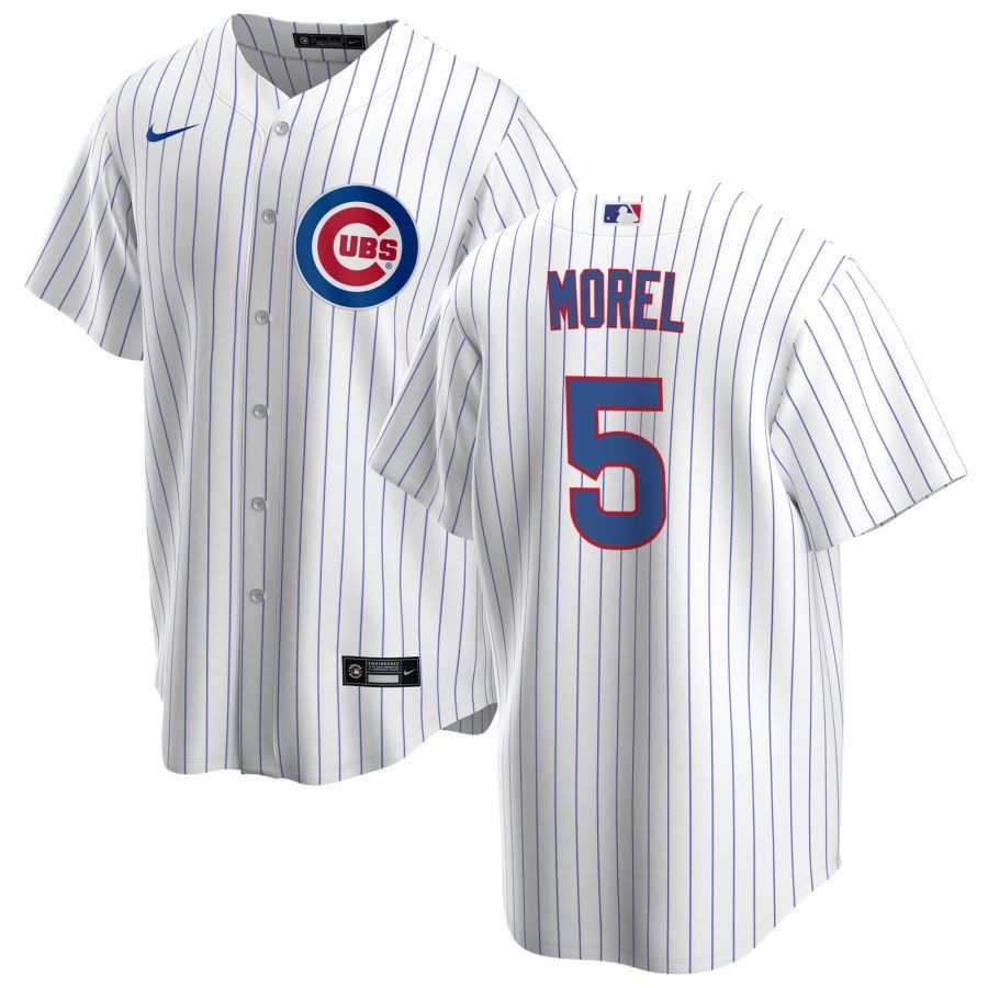 Men’s Chicago Cubs Christopher Morel White Home Jersey