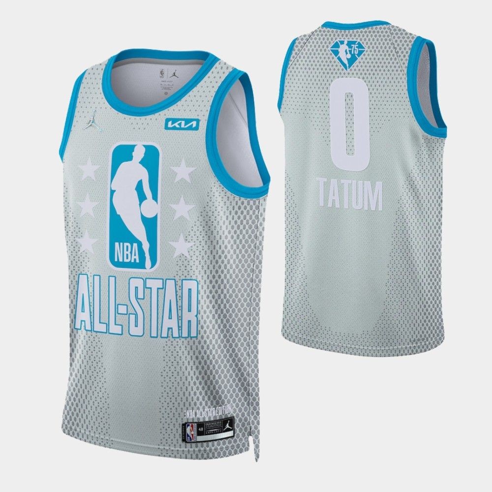 Men’s Jayson Tatum Gray 2022 NBA All-Star Game Jersey