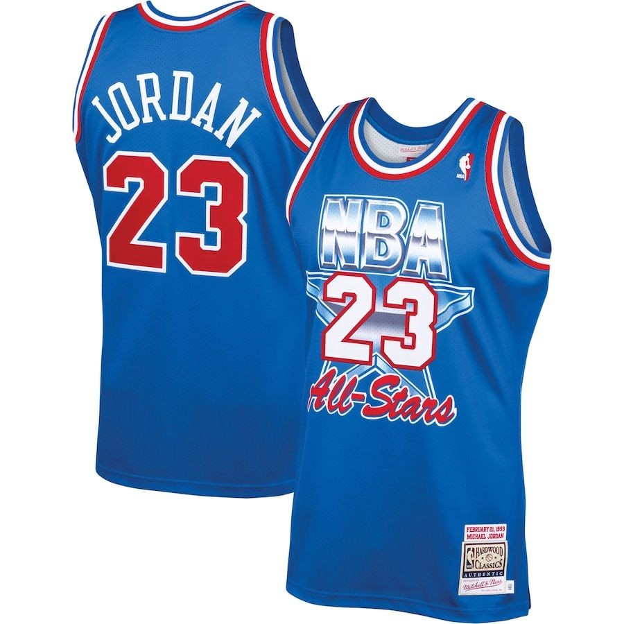 Men’s Michael Jordan Mitchell & Ness Royal 1993 NBA All-Star Game Eastern Conference Hardwood Classics Authentic Jersey