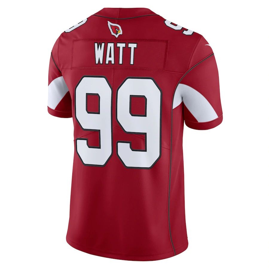 Men’s Arizona Cardinals 99 J.J. Watt Cardinal Vapor Limited Jersey