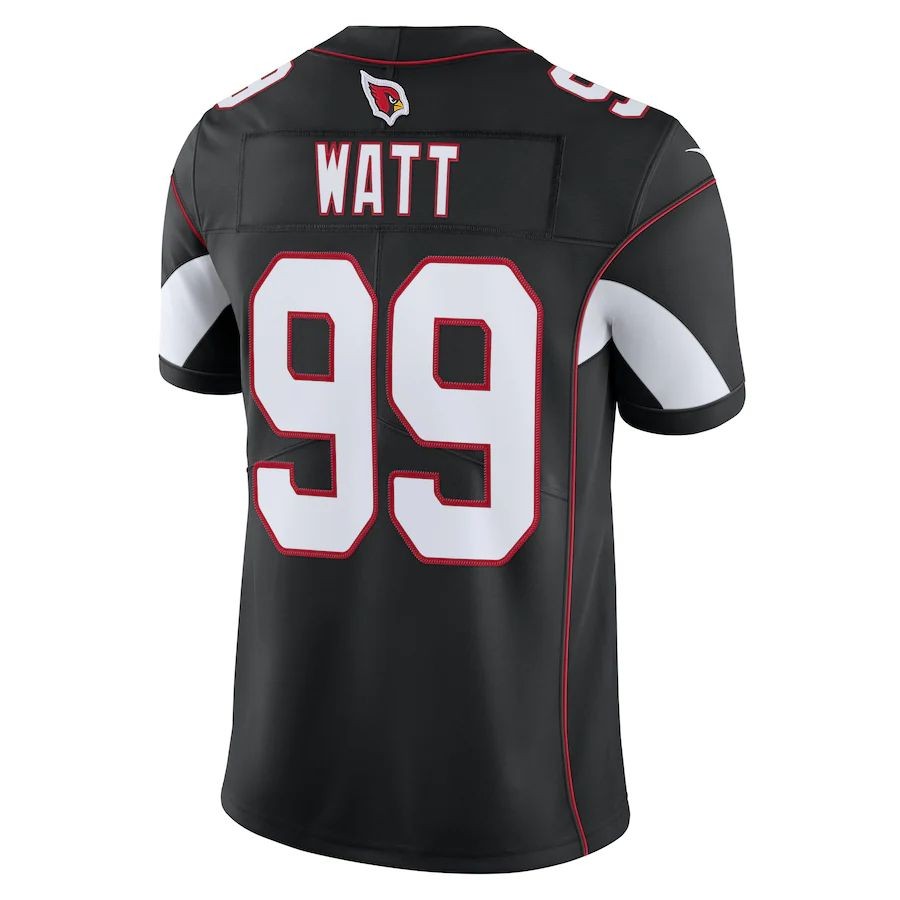 Men’s Arizona Cardinals 99 J.J. Watt Black Vapor Limited Jersey