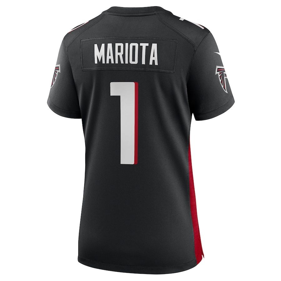 Women’s Atlanta Falcons Marcus Mariota Black Game Jersey