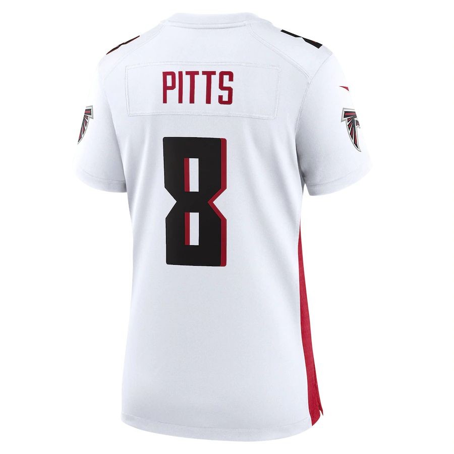 Women’s Atlanta Falcons Kyle Pitts White Game Jersey