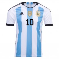 Argentina MESSI #10 World Cup Champion Edition Jersey Home Replica 2022