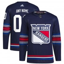 New York Rangers Alternate Primegreen Custom Men Jersey - Navy