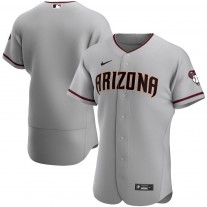 Men's Arizona Diamondbacks Gray Road Authentic Team Jersey