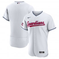 Men's Cleveland Guardians White Home Authentic Team Jersey