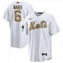Men's New York Mets Starling Marte White 2022 MLB All-Star Game Jersey