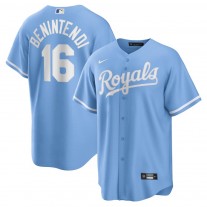 Men's Kansas City Royals 16 Andrew Benintendi Replica Player Jersey