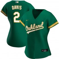 Women's Oakland Athletics 2 Khris Davis Replica Player Jersey