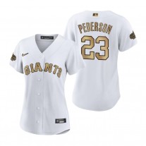 Women's San Francisco Giants Joc Pederson White 2022 MLB All-Star Game Jersey