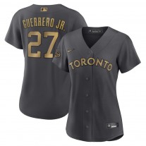 Women's Toronto Blue Jays Vladimir Guerrero Jr. Black 2022 MLB All-Star Game Jersey
