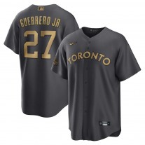 Men's Toronto Blue Jays Vladimir Guerrero Jr. Black 2022 MLB All-Star Game Jersey