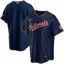 Men's Washington Nationals Navy Alternate Replica Team Jersey