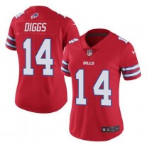 Women's Buffalo Bills Stefon Diggs Red Vapor Untouchable Limited Jersey