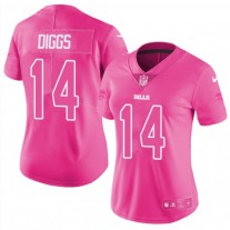 Women's Buffalo Bills Stefon Diggs Pink Vapor Untouchable Limited Jersey