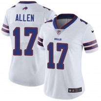 Women's Buffalo Bills Josh Allen White Vapor Untouchable Limited Jersey