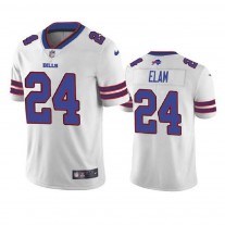 Men's Buffalo Bills 24 Kaiir Elam White Vapor Untouchable Limited Stitched Jersey
