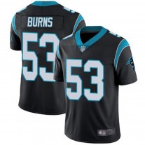 Men's Carolina Panthers Brian Burns Black Vapor Untouchable Limited Jersey