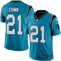 Men's Carolina Panthers Jeremy Chinn Blue Vapor Untouchable Limited Jersey