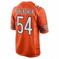 Men's Chicago Bears Brian Urlacher Orange Retired Player Game Jersey