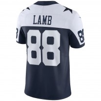 Men's Dallas Cowboys CeeDee Lamb Nike Navy Alternate Vapor Limited Jersey