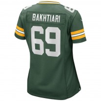 Women's Green Bay Packers David Bakhtiari Green Game Player Jersey