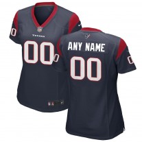 Women's Houston Texans Custom Game Jersey