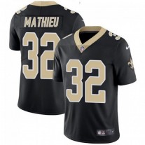 Men's New Orleans Saints Tyrann Mathieu Black Vapor Limited Jersey