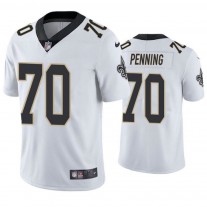 Men's New Orleans Saints Trevor Penning White Vapor Limited Jersey