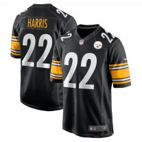 Men's Pittsburgh Steelers 22 Najee Harris Game Jersey