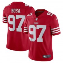 Men's San Francisco 49ers Nick Bosa Scarlet Vapor Limited Jersey