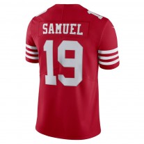 Men's San Francisco 49ers Deebo Samuel Scarlet Vapor Limited Jersey