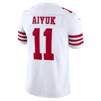Men's San Francisco 49ers Brandon Aiyuk White Vapor Limited Jersey