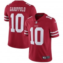 Men's San Francisco 49ers Jimmy Garoppolo Scarlet Vapor Untouchable Limited Jersey