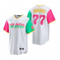 Men's San Diego Padres C.J. Abrams White 2022 City Connect Game Jersey