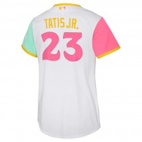 Youth San Diego Padres Fernando Tatis Jr. White 2022 City Connect Replica Player Jersey