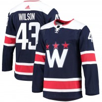 Men's Washington Capitals 43 Tom Wilson Navy Alternate Primegreen Pro Player Jersey