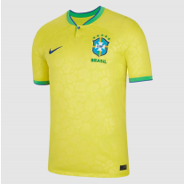 Replica Brazil Home Custom Jersey World Cup 2022 By Nike