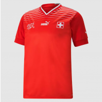 Replica Switzerland Home Custom Jersey 2022 By Puma