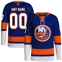 New York Islanders Home Primegreen Custom Men Jersey - Royal