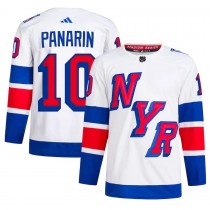 Artemi Panarin 10 New York Rangers 2024 Stadium Series Primegreen Men Jersey - White