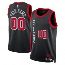 Chicago Bulls 2023/24 City Edition Swingman Custom Jersey - Black