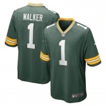 Men's Green Bay Packers Quay Walker Green 2022 NFL Draft First Round Pick Game Jersey