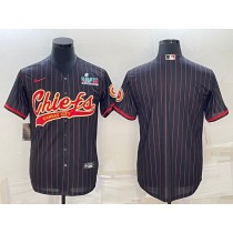 Nike Chiefs Blank Black Vapor Baseball 2023 Super Bowl Limited Men Jersey