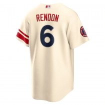 Men's Los Angeles Angels Anthony Rendon Cream 2022 City Connect Replica Player Jersey