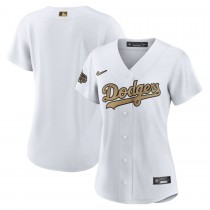Women's Los Angeles Dodgers White 2022 MLB All-Star Game Blank Jersey