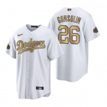 Men's Los Angeles Dodgers Tony Gonsolin White 2022 MLB All-Star Game Jersey